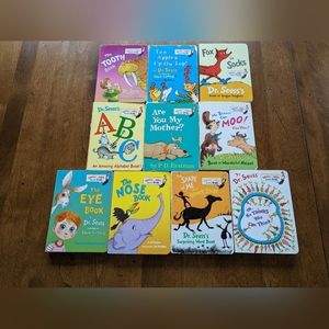 Lot of 10 Dr. Seuss Beginner Board Books